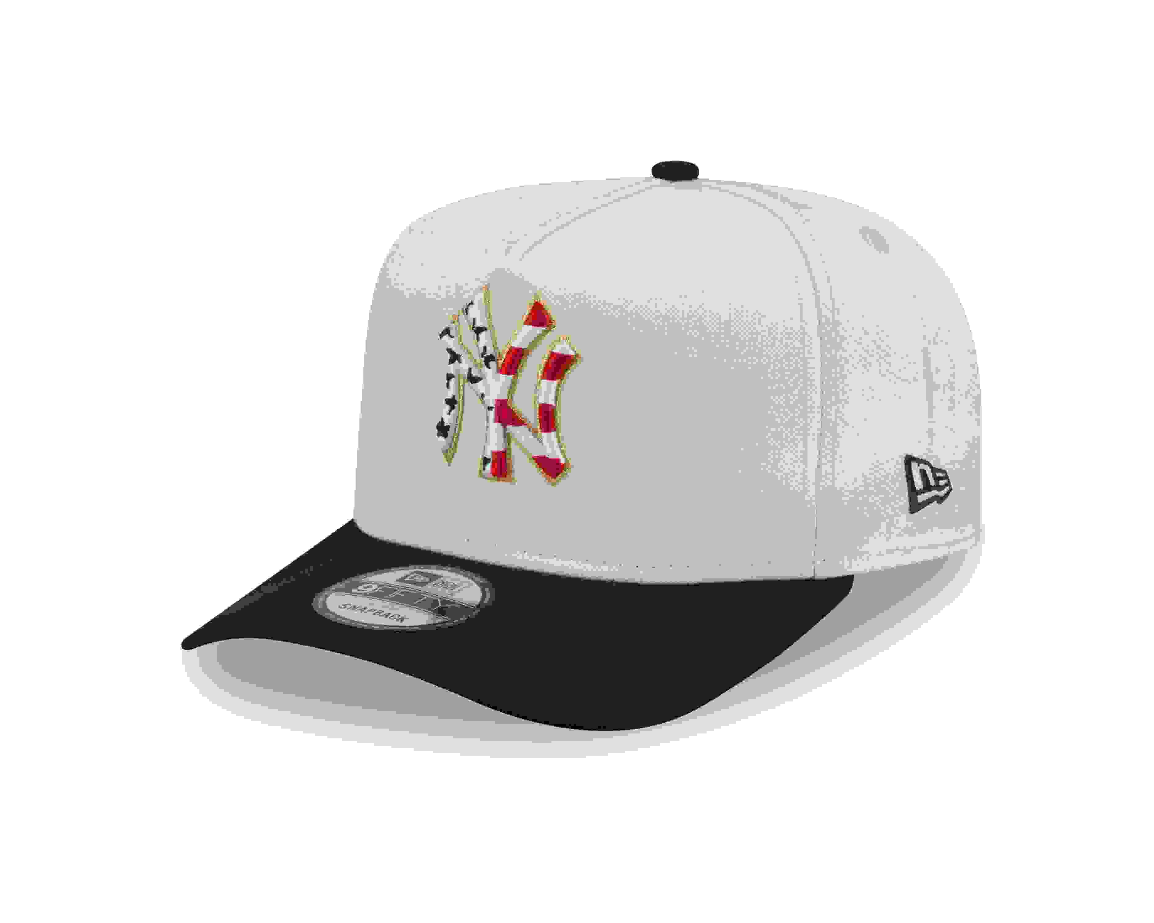 New Era New York Yankees 9FIFTY A-Frame 4th of July Cream Snapback Hat